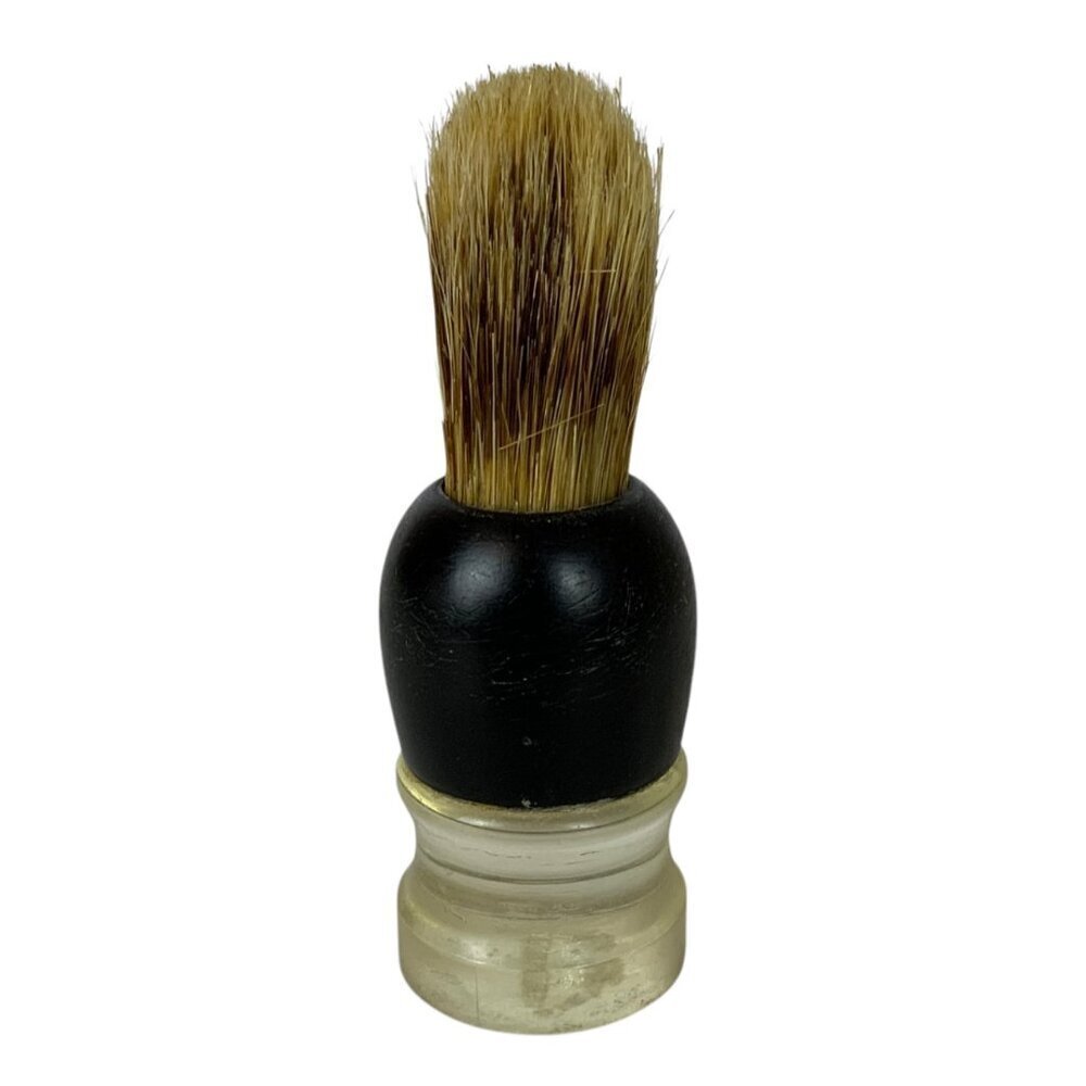 Vintage Ever-Ready Shaving Brush With Black & Clear Handle 300E